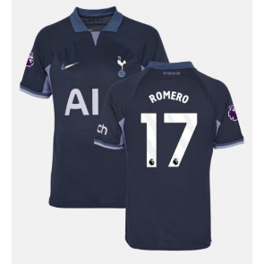 Tottenham Hotspur Cristian Romero #17 Gostujuci Dres 2023-24 Kratak Rukavima